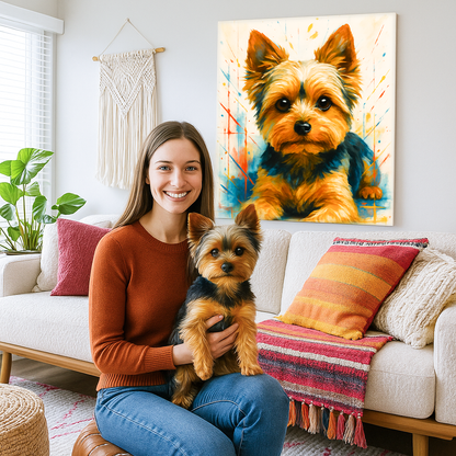 Custom Pet Portrait - Abstract Style